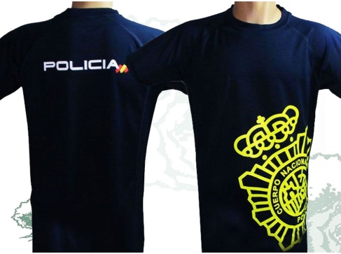 Camiseta Educación Física Policía Nacional