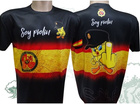 Camiseta técnica Policía Nacional Soy Piolín