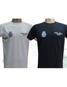 Camiseta técnica Policía Nacional varios colores