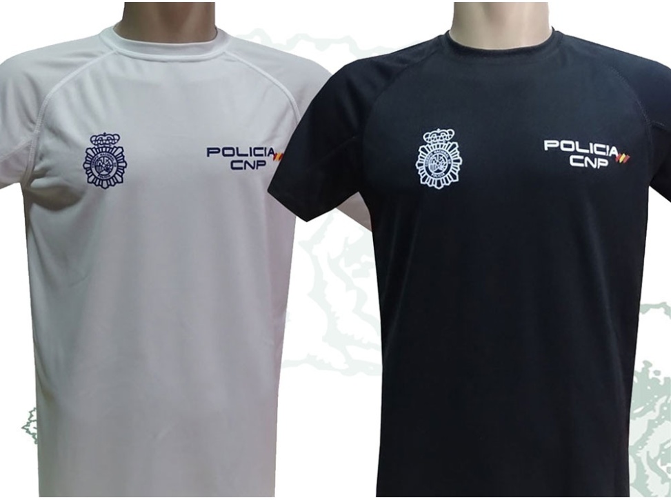 Camiseta Policía Nacional varios colores