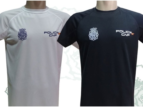 Camiseta Policía Nacional varios colores