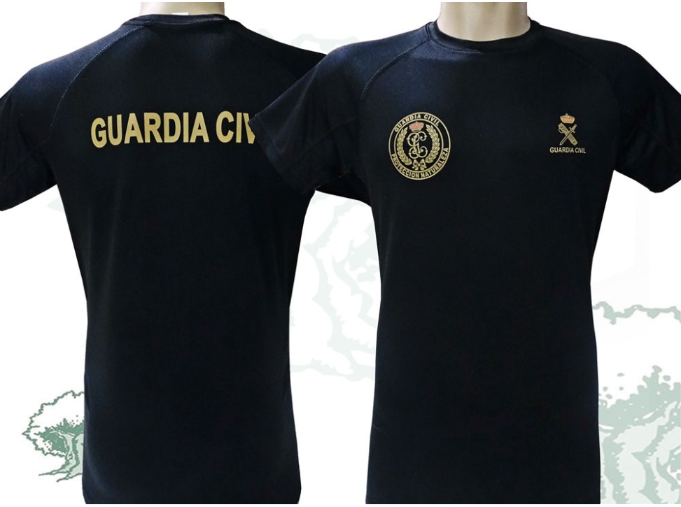 Camiseta técnica Seprona de la Guardia Civil negra