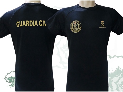 Camiseta Seprona Guardia Civil negra