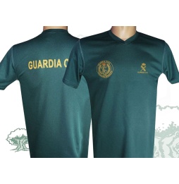 Camiseta técnica Seprona de la Guardia Civil con cuello de pico