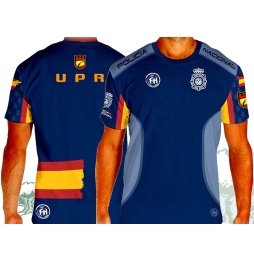 Camiseta técnica UPR de la Policía Nacional Fuerza y Honor