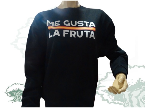 Sudadera Me gusta la fruta
