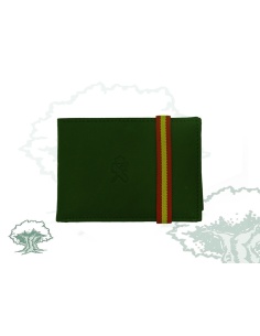 Cartera Guardia Civil verde con chapa 2