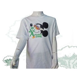 Camiseta de niño Guardia Civil Mickey con gafas