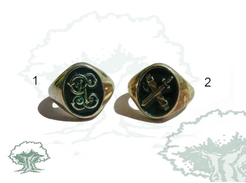Sello Guardia Civil de plata