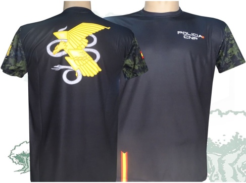 Camiseta técnica GEO de la Policía Nacional