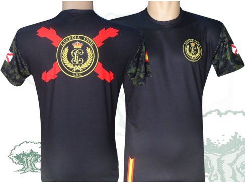 Camiseta técnica GRS de la Guardia Civil sublimación