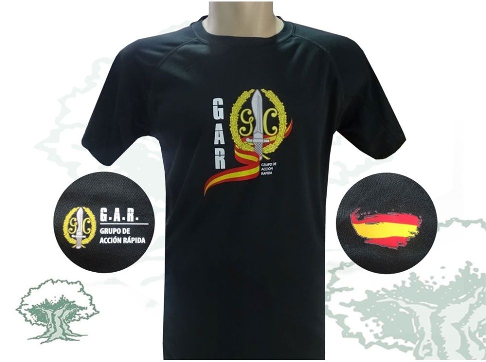 Camiseta técnica GAR de la Guardia Civil España