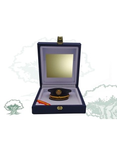 Gorra de plato Subinspector Policía Nacional de escritorio