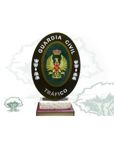 Figura Guardia Civil de Tráfico emblema grande