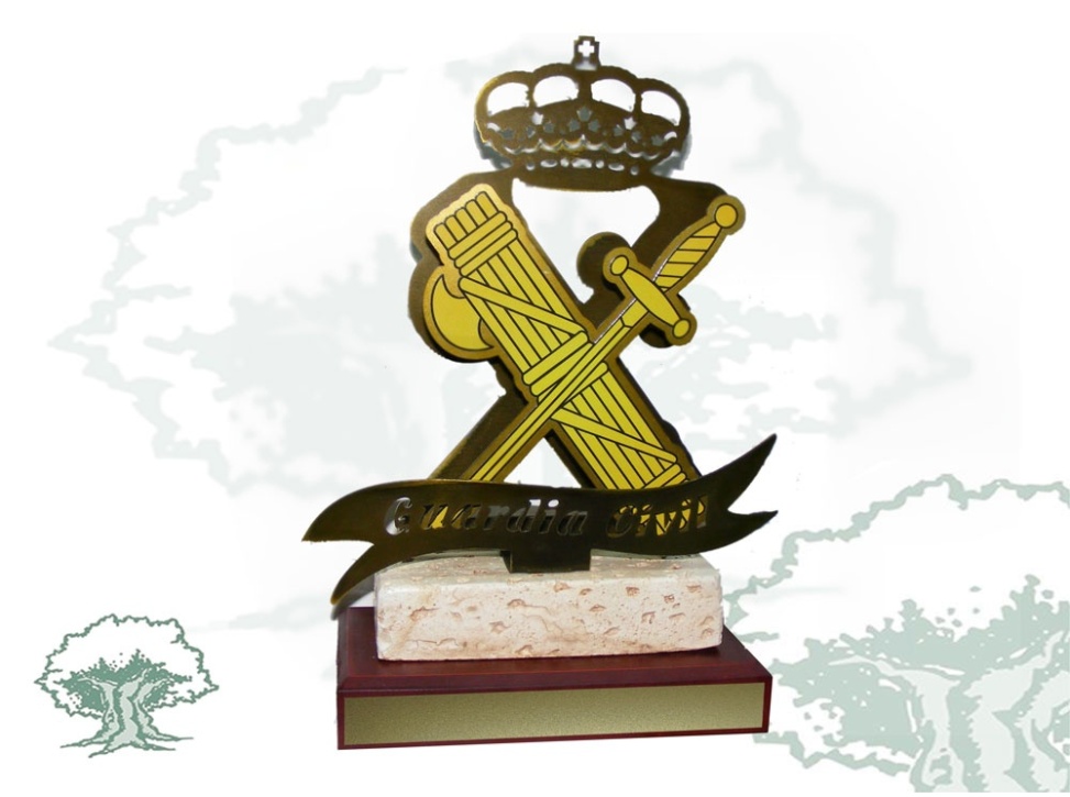 Figura Guardia Civil emblema grande