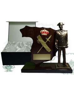 Metopa de escritorio Guardia Civil figura hombre