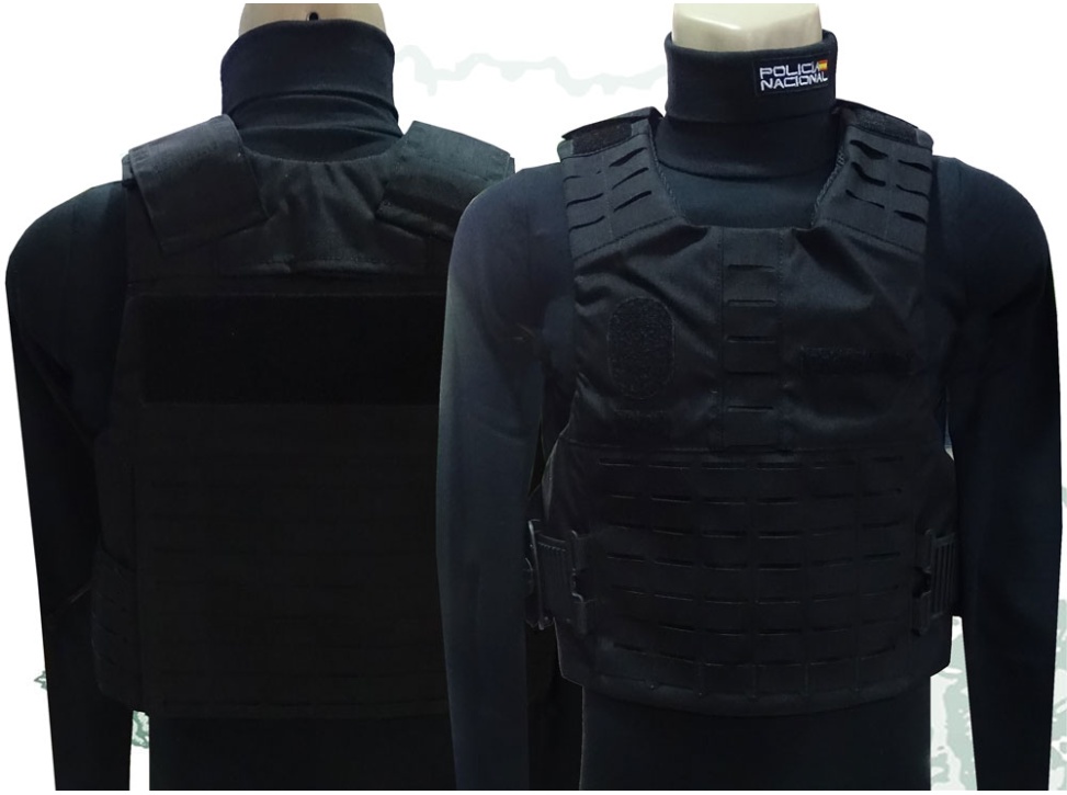 Funda chaleco antibalas Policía Nacional molle