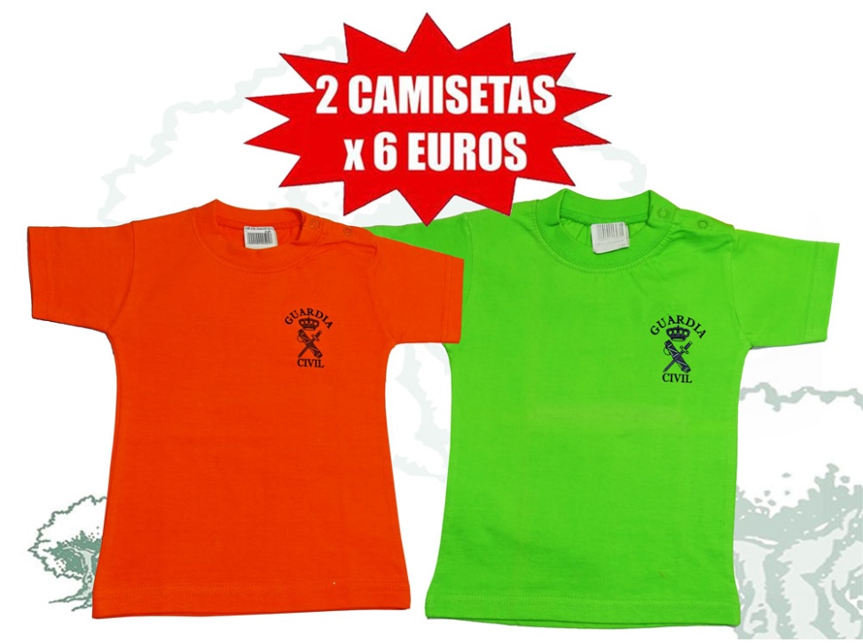 Camiseta Guardia Civil bebé outlet