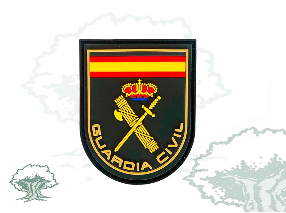 Parche Guardia Civil en PVC con velcro