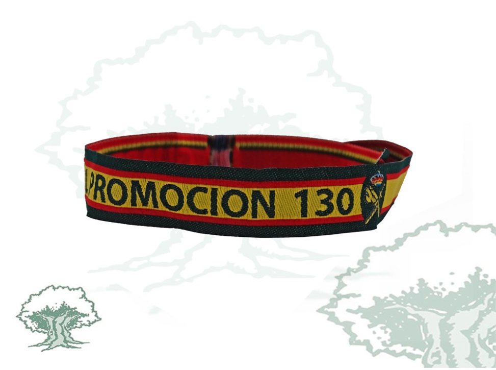 Pulsera 130 Promoción de la Guardia Civil