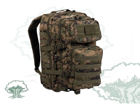 Mochila Mil-Tec US Assault LG digital W/L 36 litros