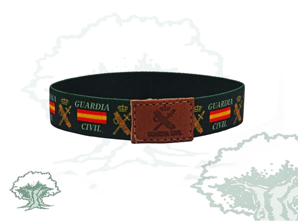 Pulsera Guardia Civil elástica