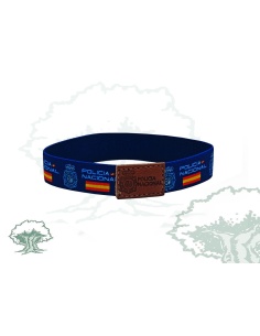 Pulsera Policía Nacional elástica