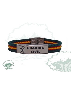 Pulsera Guardia Civil de lona verde