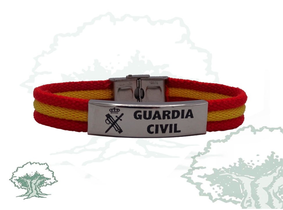 Pulsera Guardia Civil de lona España