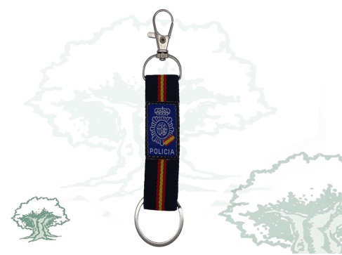 Llavero Policía Nacional marino