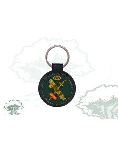 Llavero Guardia Civil de cuero