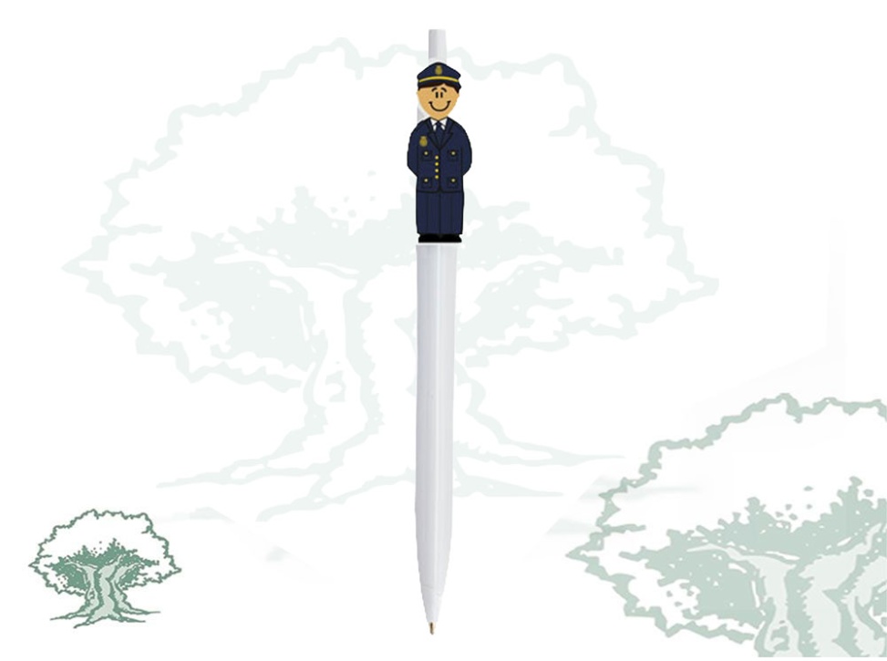 Bolígrafo Policía Nacional muñeco