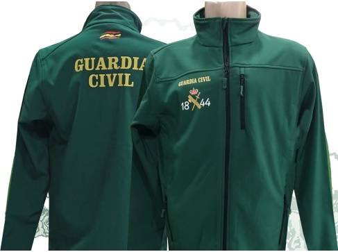 Chaqueta Guardia Civil Softshell verde