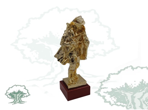 Figura Guardia Civil con capa dorado Figura Guardia Civil con capa dorado