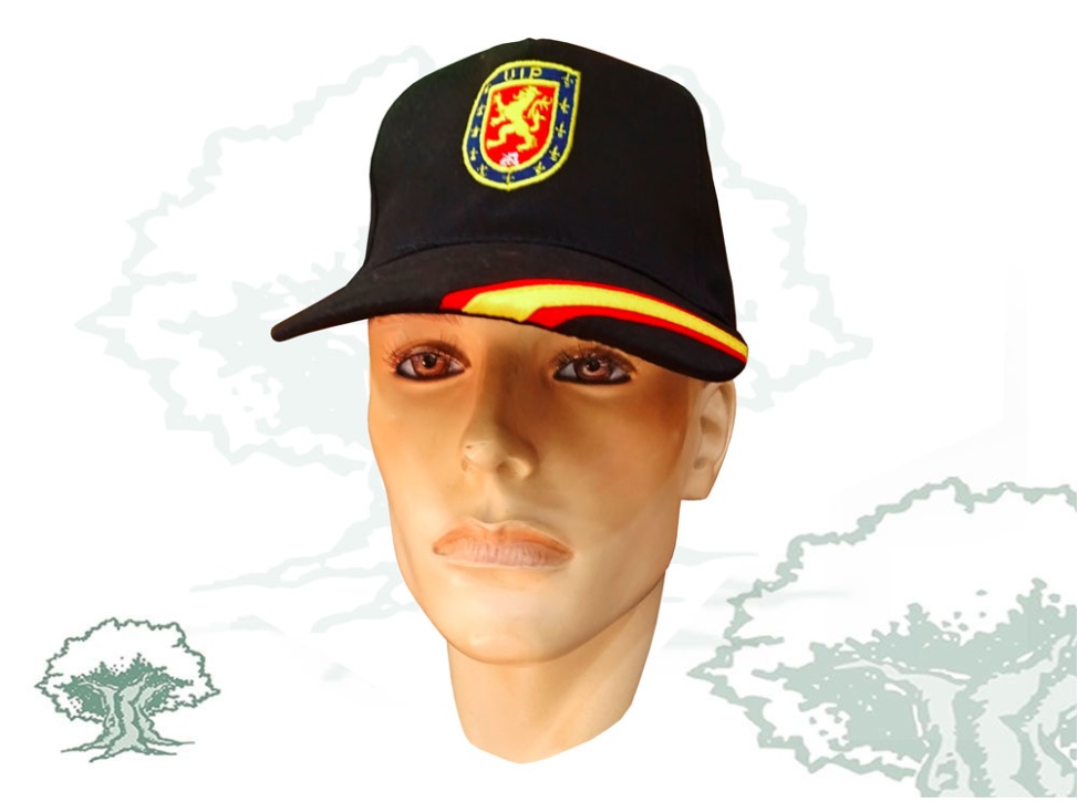 Gorra UIP de la Policía Nacional bordada