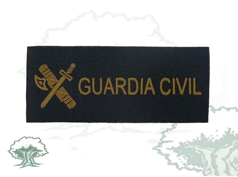 Galleta Guardia Civil traje campaña