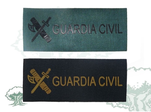 Galleta Guardia Civil para traje de campaña Galleta Guardia Civil para traje de campaña