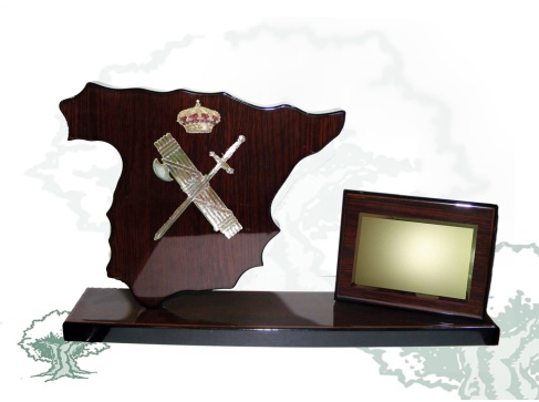 Metopa de escritorio Guardia Civil minimetopa