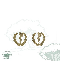 Emblemas Cuerpo Militar Sanidad Medicina para camisa