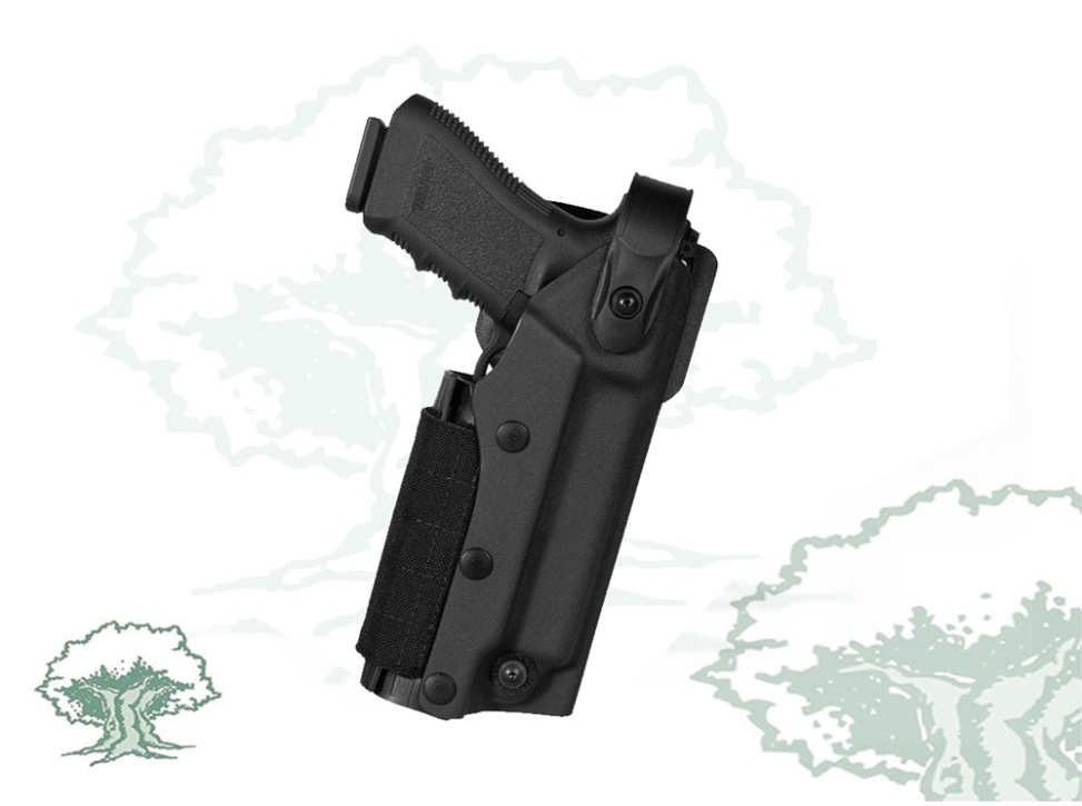 Funda Vega Holster con compartimento para linterna