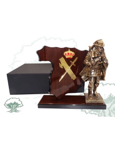 Metopa de escritorio Guardia Civil con capa