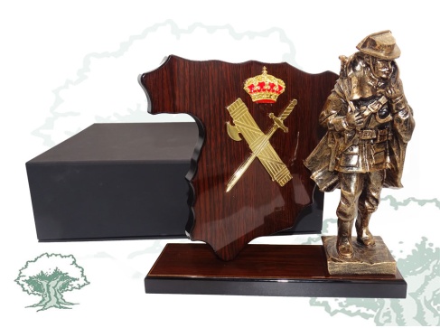 Metopa de escritorio Guardia Civil con capa