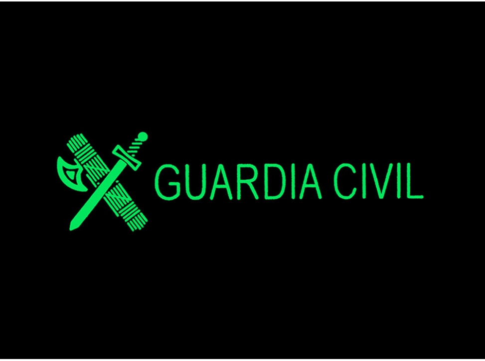 Galleta Guardia Civil luminiscente