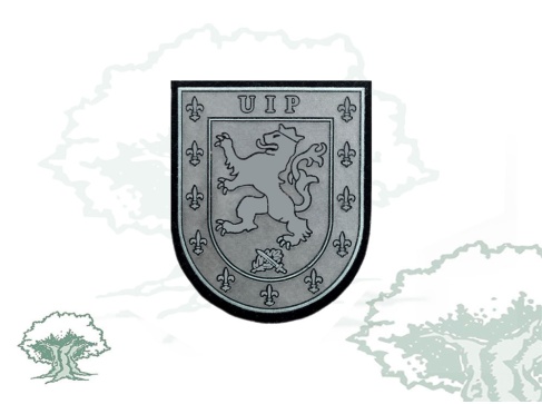 Galleta UIP Policía Nacional luminiscente