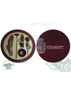 Juego para vino Policía Nacional 2