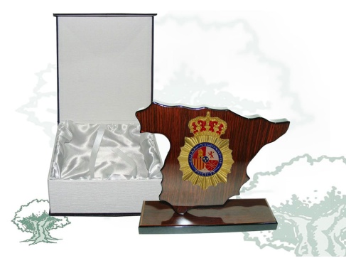 Metopa de escritorio Policía Nacional