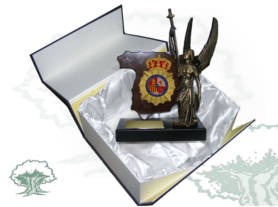 Metopa de escritorio Policía Nacional Angel Custodio