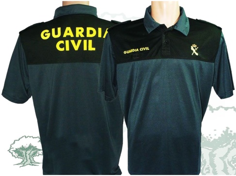 Polo Guardia Civil de manga corta técnico