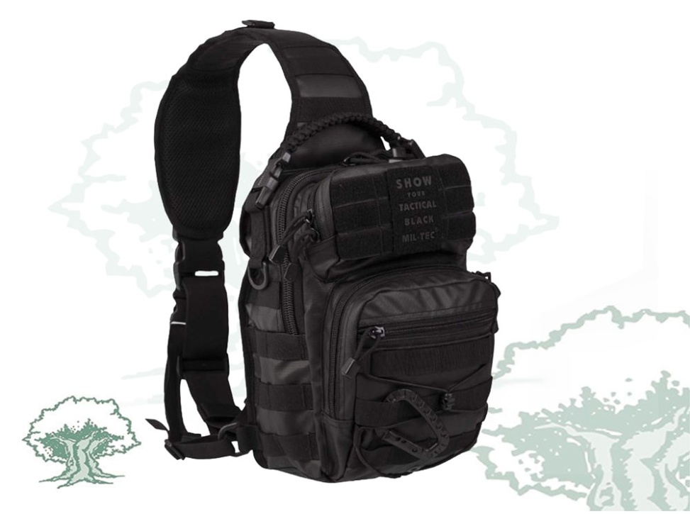 Bandolera Miltec One Strap Tactical Black