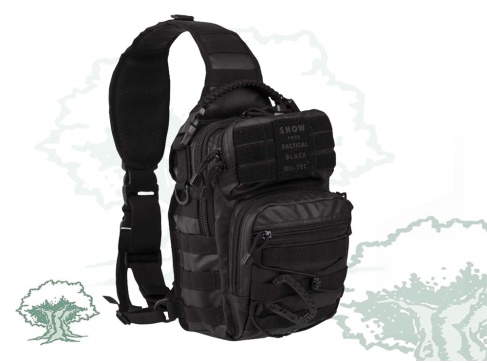 Bandolera Mil-Tec One Strap Tactical Black